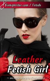 Book Cover for Leather Fetish Girl (by KinkyWriter)